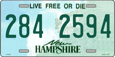 NH license plate 2842594