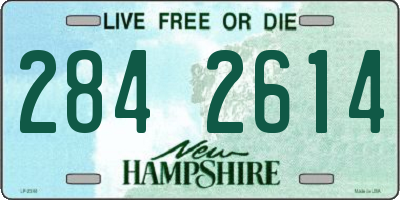 NH license plate 2842614