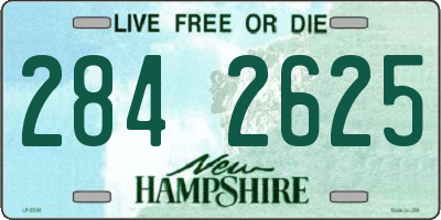 NH license plate 2842625