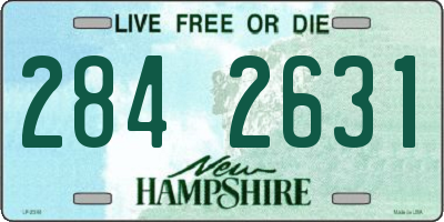 NH license plate 2842631