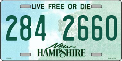 NH license plate 2842660