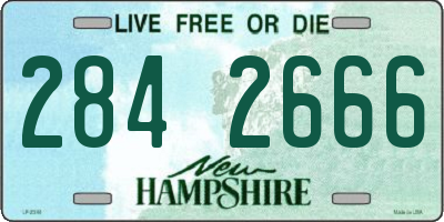 NH license plate 2842666