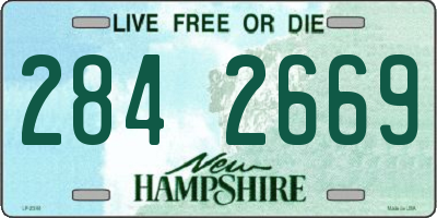 NH license plate 2842669