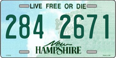 NH license plate 2842671