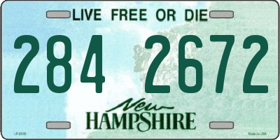NH license plate 2842672