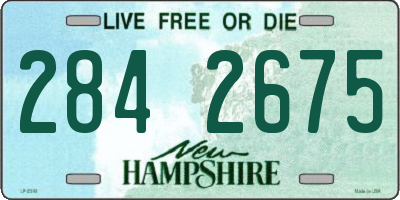 NH license plate 2842675