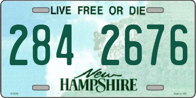 NH license plate 2842676