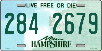 NH license plate 2842679