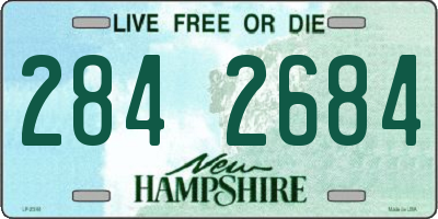 NH license plate 2842684