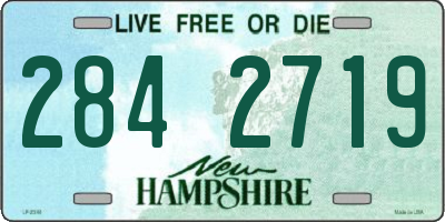 NH license plate 2842719