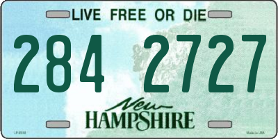 NH license plate 2842727
