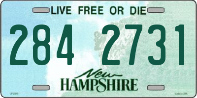 NH license plate 2842731