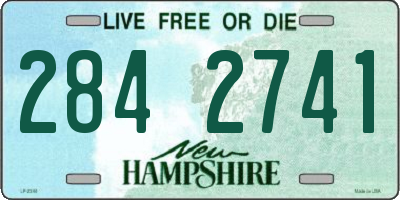 NH license plate 2842741