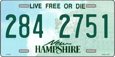 NH license plate 2842751