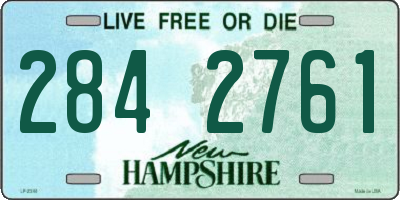 NH license plate 2842761