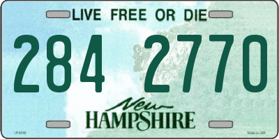 NH license plate 2842770