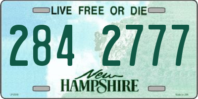 NH license plate 2842777
