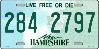 NH license plate 2842797