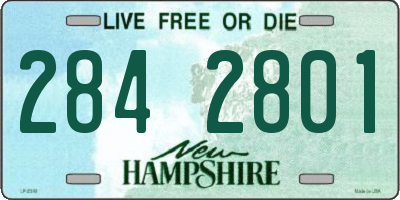 NH license plate 2842801