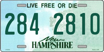 NH license plate 2842810