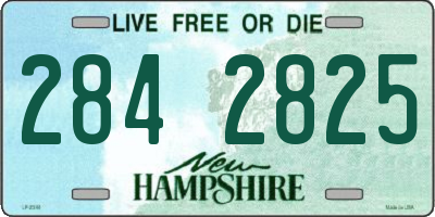 NH license plate 2842825