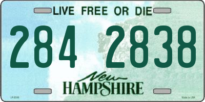 NH license plate 2842838