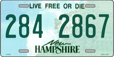 NH license plate 2842867