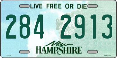 NH license plate 2842913