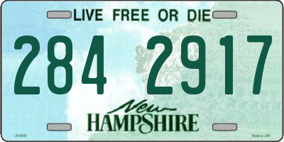 NH license plate 2842917