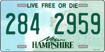 NH license plate 2842959