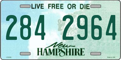 NH license plate 2842964