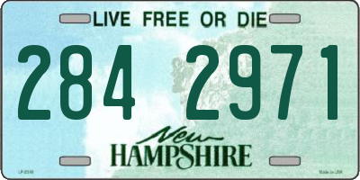 NH license plate 2842971