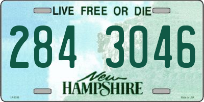 NH license plate 2843046