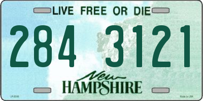 NH license plate 2843121