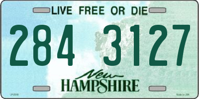 NH license plate 2843127