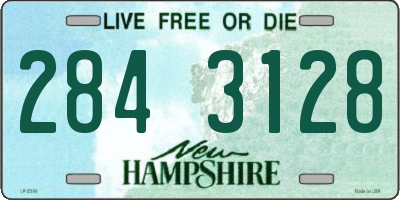 NH license plate 2843128