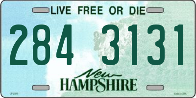 NH license plate 2843131