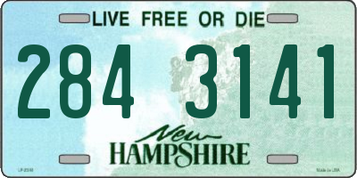NH license plate 2843141