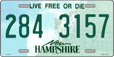 NH license plate 2843157