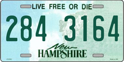 NH license plate 2843164
