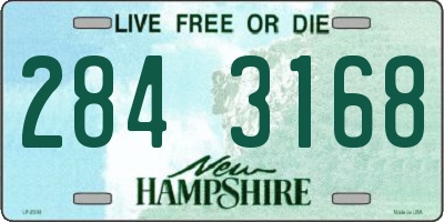 NH license plate 2843168