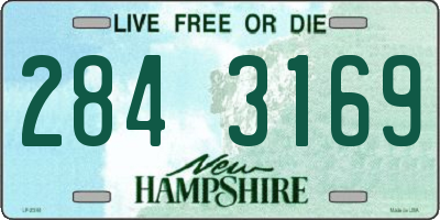 NH license plate 2843169