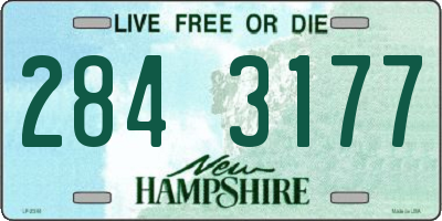 NH license plate 2843177