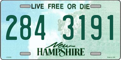 NH license plate 2843191