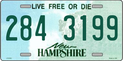 NH license plate 2843199
