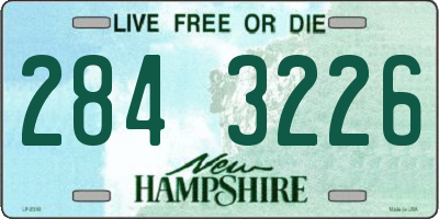 NH license plate 2843226