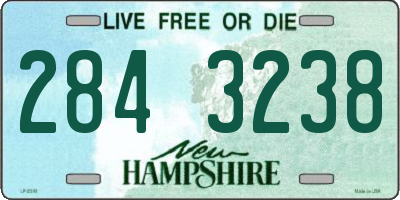 NH license plate 2843238