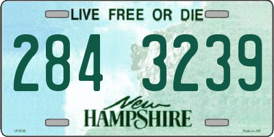 NH license plate 2843239