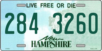 NH license plate 2843260