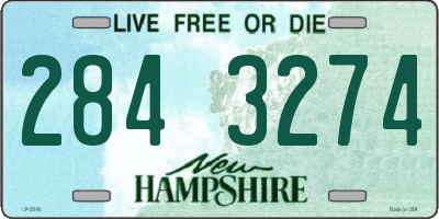 NH license plate 2843274
